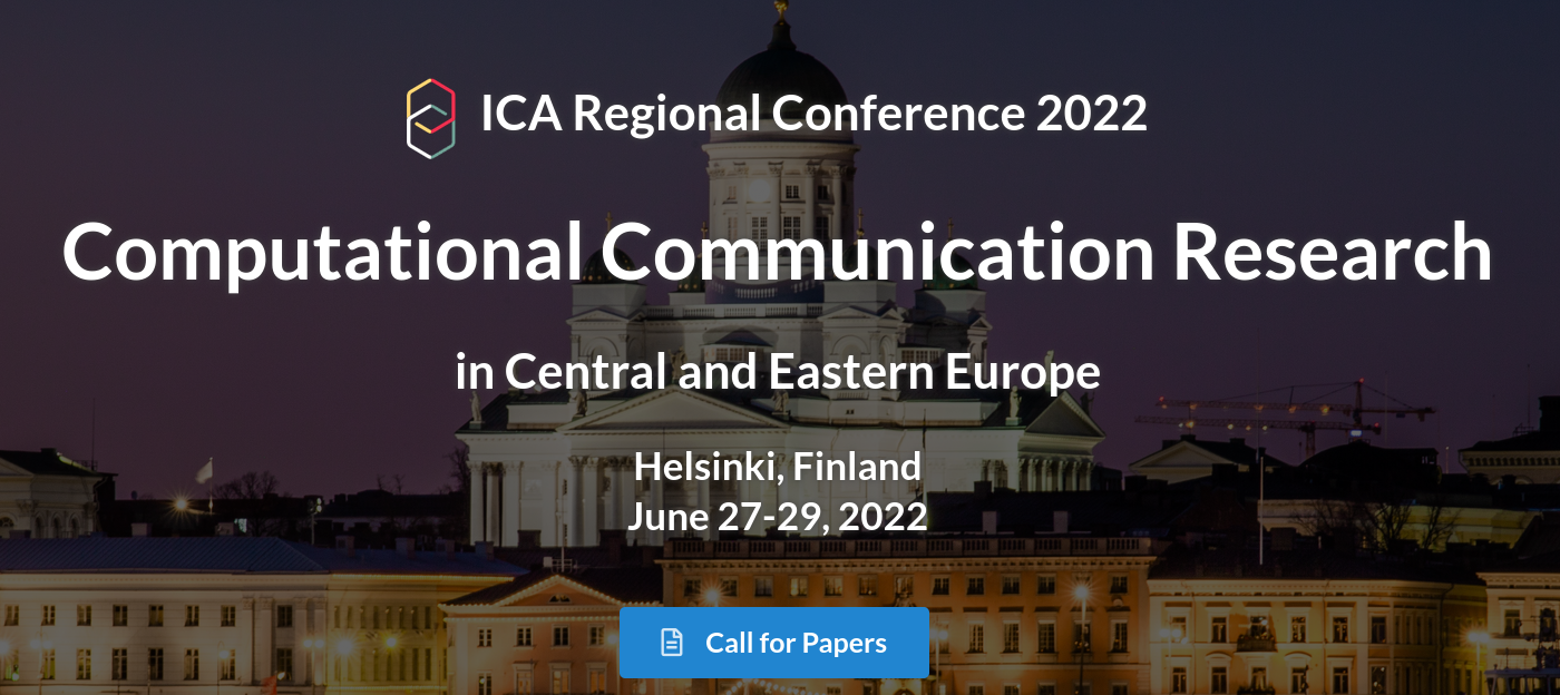 2022 ICA regional conference: Computational Communication Research in